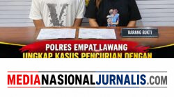 Polres Empat Lawang Ungkap Kasus Pencurian, Dua Terduga Pelaku Diamankan