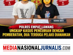 Polres Empat Lawang Ungkap Kasus Pencurian, Dua Terduga Pelaku Diamankan
