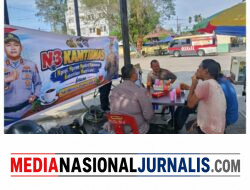Satbinmas Polres Langkat Gelar N3 Kamtibmas, Serap Aspirasi Warga dan Sampaikan Pesan Keamanan