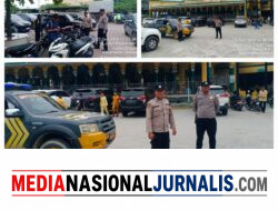 Polsek Stabat Laksanakan Pengamanan Sholat Jumat, Ciptakan Rasa Aman dan Nyaman bagi Jamaah