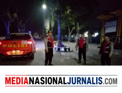 Patroli Jam Rawan Saat Dini Hari, Polres Langkat Lakukan Patroli