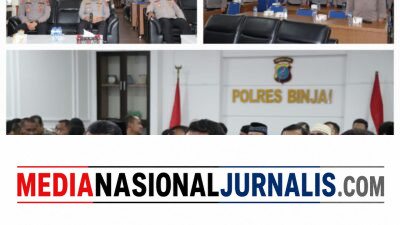 Polres Binjai Gelar Pembinaan Rohani Bersama Kapolri dan Gus Baha Secara Daring