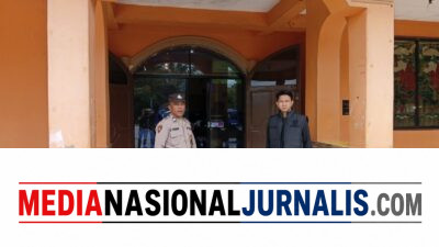 Wujudkan Rasa Aman Beribadah, Polsek Stabat Gelar Pengamanan Ibadah Minggu Kasih