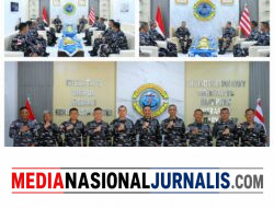 ‎SINYAL KOLABORASI MENGUAT, KODAERAL I SAMBUT TIM SKOMLEKAL ‎PARGOMGOM SAMUDORA