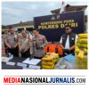 Perangi Narkoba, Polres Dairi Ungkap 33 Kasus dan Sita 70 Kg Ganja