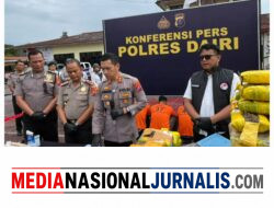 Perangi Narkoba, Polres Dairi Ungkap 33 Kasus dan Sita 70 Kg Ganja