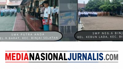 Wujudkan Generasi Muda Berkarakter, Kapolres Binjai Dorong Program “Police Go To School