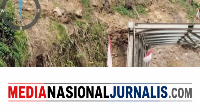 Polsek Pintu Rime Gayo Pantau Akses Jalan dan Jembatan Pascabanjir-Longsor, Arus Lalu Lintas Kembali Lancar