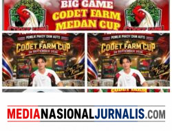 *Codet dan Aan Gelar Perjudian Laga Ayam di Kota Binjai, Polisi Diduga Tutup Mata*