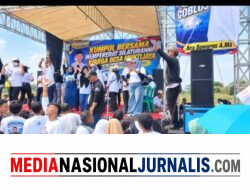 Kampanye Damai Aca Suryana di Lapangan Muktijaya Libatkan 80 UMKM,Ajak Warga Jaga Tali Persaudaraan