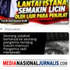PROF DR SUTAN NASOMAL : LANTAI ISTANA SEMAKIN LICIN OLEH LIUR PARA PENJILAT DAN ALERGI DENGAN SUARA RAKYAT INDONESIA