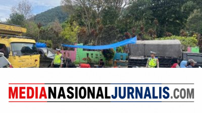 Satlantas Polres Bener Meriah Hadir di Pasar Tumpah, Lancarkan Arus Lalu Lintas