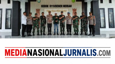 Kapolres Bener Meriah Perkuat Sinergitas TNI-Polri melalui Silaturahmi ke Kodim 0119/BM
