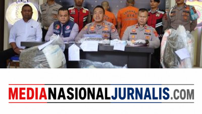 Polres Aceh Tengah Bongkar Peredaran 22,8 Kilogram Ganja, Dua Tersangka Diciduk, 45.728 Jiwa Terselamatkan
