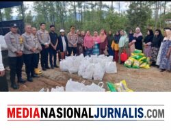 Kapolres Aceh Tengah Salurkan 1000 Paket Sembako Bantuan Ketua Umum Bhayangkari untuk Warga Huntara Linge