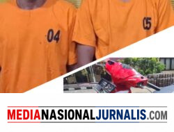 Dua Terduga Pelaku Curanmor Ditangkap Polsek Binjai Kota, Kapolres Tegaskan Komitmen Berantas 3C