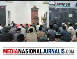 Dandim 0106/Aceh Tengah Laksanakan Manunggal Subuh di Masjid Sabilillah Desa Mongal