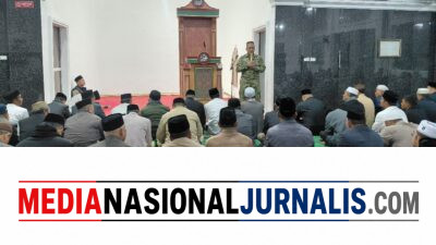 Dandim 0106/Aceh Tengah Laksanakan Manunggal Subuh di Masjid Sabilillah Desa Mongal