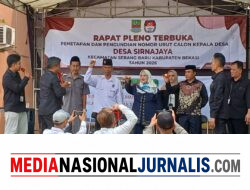 Panitia Pilkades Sirna Jaya Tetapkan Empat Calon dan Nomor Urut