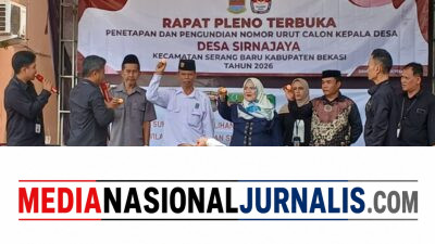 Panitia Pilkades Sirna Jaya Tetapkan Empat Calon dan Nomor Urut
