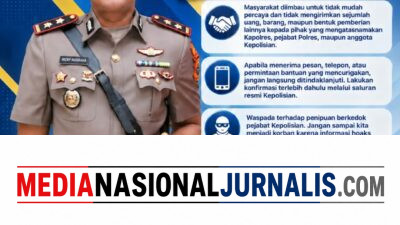 Polres Bener Meriah Imbau Masyarakat Waspada Penipuan Mengatasnamakan Kapolres dan Pejabat Kepolisian