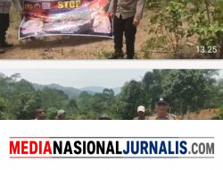 Polsek Talang Padang Gencarkan Program Makmamo Karhutla, Imbau Petani  Tidak Membuka Lahan Dengan Cara Membakar