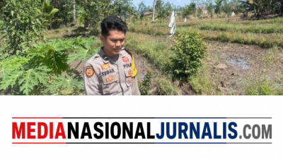 Bhabinkamtibmas  Desa Kungkilan Cek  Pekarangan Bergizi, Dukung Ketahanan Pangan 