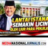 Prof. Dr. Sutan Nasomal: Lantai Istana Semakin Licin oleh Liur Para Penjilat dan Alergi terhadap Suara Rakyat