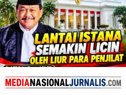 Prof. Dr. Sutan Nasomal: Lantai Istana Semakin Licin oleh Liur Para Penjilat dan Alergi terhadap Suara Rakyat