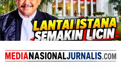 Prof. Dr. Sutan Nasomal: Lantai Istana Semakin Licin oleh Liur Para Penjilat dan Alergi terhadap Suara Rakyat