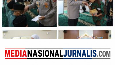 Kapolres Binjai AKBP R. Bimo Moernanda, S.I.K., M.H., Pimpin Syukuran dan Doa Bersama Anak Yatim