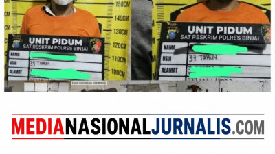 Gerak Cepat Satreskrim Polres Binjai, Dua Terduga Pelaku Curat Toko Rp157 Juta Dibekuk