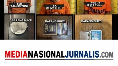 Kapolres Binjai Tegaskan Komitmen Berantas Narkoba, Tiga Pengedar Diamankan dengan 6,82 Gram Sabu