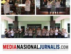 Kapolres Binjai dan Kapolres Langkat Berikan Surprise HUT TNI ke-81, Perkuat Sinergitas TNI-Polri