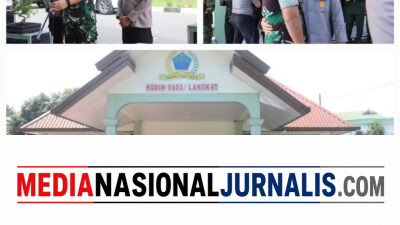 Rayakan HUT ke-81 TNI, Kapolres Langkat dan Dandim 0203 Langkat Perkuat Sinergitas
