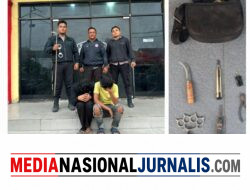 Tim Macan Belawan Bubarkan Tawuran di Mabar, Dua Pemuda Diamankan Bawa Sajam dan Knuckle