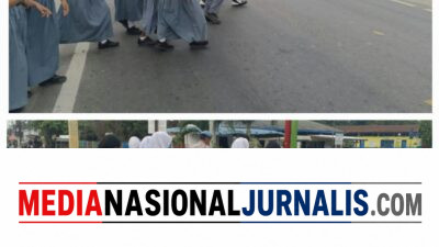 Pengaturan Lalu-lintas pagi hari memberikan pelayanan kepada anak-anak Sekolah dan masyarakat Pengguna Jalan.