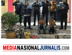Patroli Dini Hari, Tim Macan Terkam Terduga 2 Pelaku Pencurian Kabel Fiber Optik
