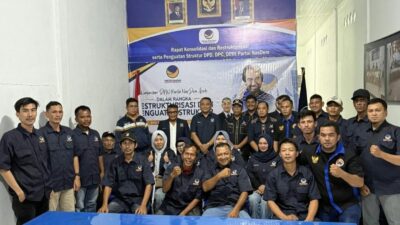 Konsolidasi NasDem di Simeulue, Ir. Nurchalis Tekankan Penguatan Struktur hingga Tingkat Ranting