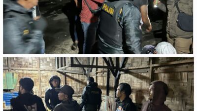 Polres Karo Gerebek Lokasi Diduga Sarang Narkoba di Berastagi, Tujuh Orang Positif Metamfetamina