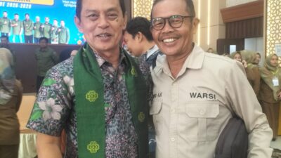 Sempat Hadir di  Pengukuhan PWI dan IKWI Sijunjung, Dewan Penasehat PPWI  Sumbar Tekankan Soliditas Insan Pers