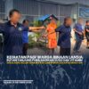 KEGIATAN PAGI WARGA BINAAN LANSIA RUTAN TANJUNG PURA BAGIKAN SUSU DAN VITAMIN SEKALIGUS GELAR SENAM PAGI DAN PENGECEKAN KESEHATAN