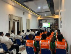 Perkuat Kesiapsiagaan Bencana, Rutan Bener Meriah Bekali 30 Peserta Pengetahuan Evakuasi dan Penanganan Darurat