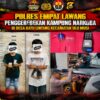 Polres Empat Lawang Polda Sumatera Selatan Gerebek Kampung Narkoba di Desa Batu Lintang kecamatan Ulu Musi