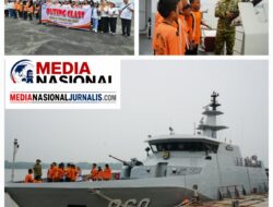 TUMBUHKAN JIWA BAHARI DI ATAS GELADAK KAPAL PERANG : RATUSAN PELAJAR KOBARKAN SEMANGAT CINTA LAUT DI KODAERAL I