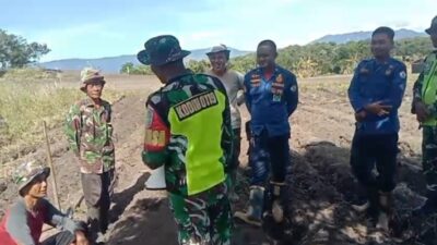 Antisipasi Dampak Curah Hujan Tinggi, Babinsa Koramil 03/TG Bersama Dinas Terkait Gelar Patroli Rutin