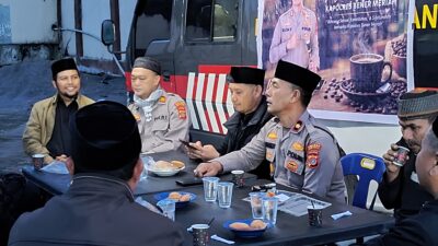 Ngopi Bareng Wakapolres Bener Meriah, Perkuat Sinergi dengan Tokoh Masyarakat Jaga Kamtibmas