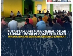 Rutan Tanjung Pura Kembali Gelar Tausiah Untuk Perkuat Keimanan Warga Binaan Bersama Kemenag Langkat