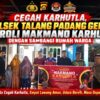 Cegah Karhutla, Polsek Talang Padang Gelar Patroli Makmano Karhutla dengan Sambangi Rumah Warga