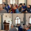 Bersama Kementerian Agama Kabupaten Langkat Rutan Tanjung Pura Laksanakan Pembinaan Rohani Warga Binaan di Gereja Oikumene